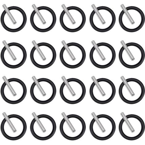 40 pezzi O-ring e perni Anello di impatto Accessori per chiavi a percussione Bussole di impatto Accessori per impalcature Cuscinetto ad aghi per chiave a percussione da 1/2''