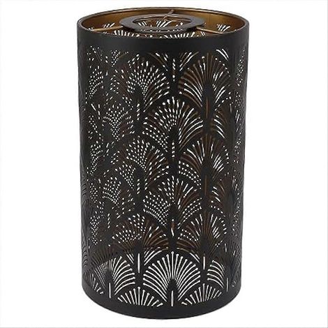 Métal Cylinder abat jour moderne ajouré Out E27 E26 Lampshade pour chambre salon (1/5)