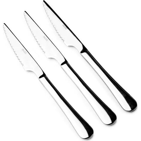 Set di coltelli da cucina ibili couteaux à steak affilati lavabile lavastoviglie