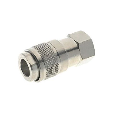 Coupleur d'air RS PRO, Filetage vers Femelle G 1/8 Femelle 1/8pouces en Laiton ( Prix pour Sachet de 2 ) (1/2)