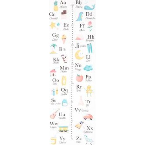 Toise Enfant Alphabet Les Règles 78cm Multicolore (1/4)