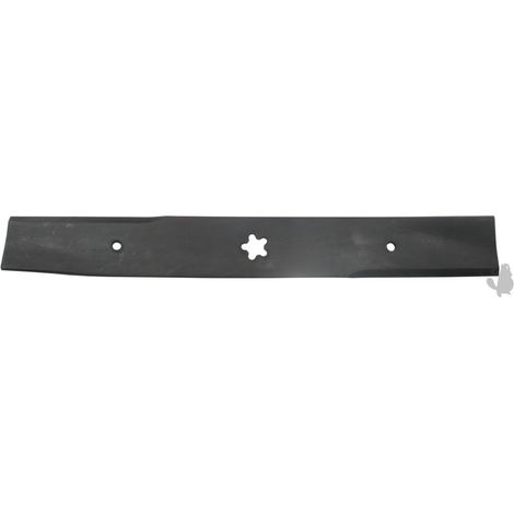 Hoja reforzada de origen para cortacésped AYP 36. - L: 457 mm, Diámetro interior: estrella de 5 puntas. (Origen: 131321)