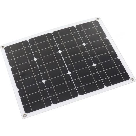 40W 18V monokristallines Solarmodul mit 100A-Regler, IP65 wasserdicht, hoher Wirkungsgrad, ideal für Camping und Wandern. (1/5)