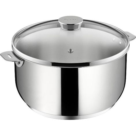 Pentola in acciaio inossidabile da 24 cm + coperchio - 12138031224 - Lagostina (1/4)