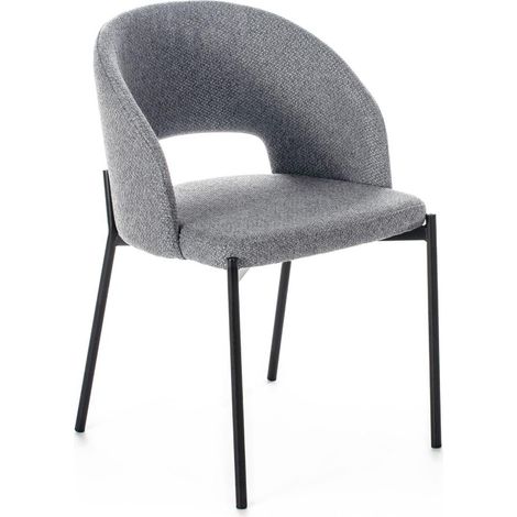 Eleganter und komfortabler Stoffstuhl 52cm x 55.5cm x 78.5cm (1/5)