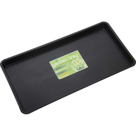 Garland – Plateau de rempotage en polypropylène recyclé 79 x 40 x 5cm – Étanche et léger – Capacité 15.8L – Pour jardinage et mécanique