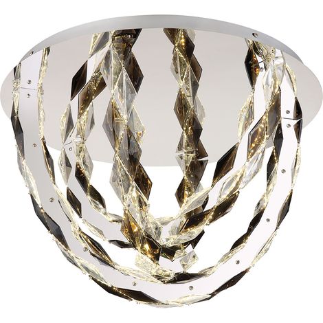 Globo - plafón - Karilion - cromo - metal - Ø 60cm - LED -