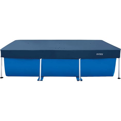 Pool Cover 260 x 160 cm Rectangular PVC and PP INTEX