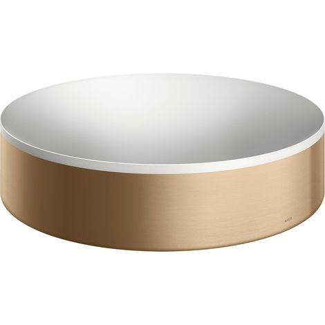 hansgrohe AXOR Suite lavabo sobre encimera, redondo, D 400mm, con