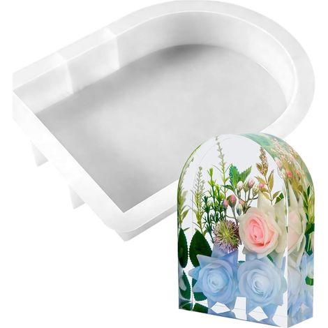 Large Epoxy Resin Mold, 23.3 x 18.2 x 5.1 cm (1/5)