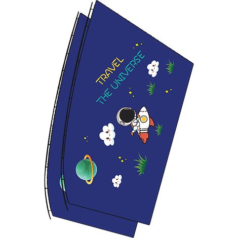 Paravent latéral auto 9604A, protection solaire anti-chaleur, rideau d'intimité occultant, taille universelle pour voitures et véhicules. (1/5)