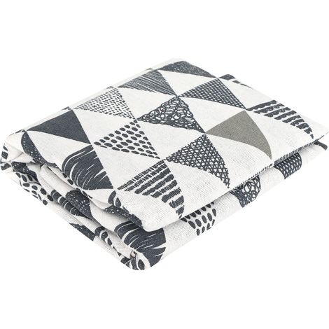 Nappe géométrique en coton et lin, 12 motifs triangulaires, accessoires de cuisine (1/5)