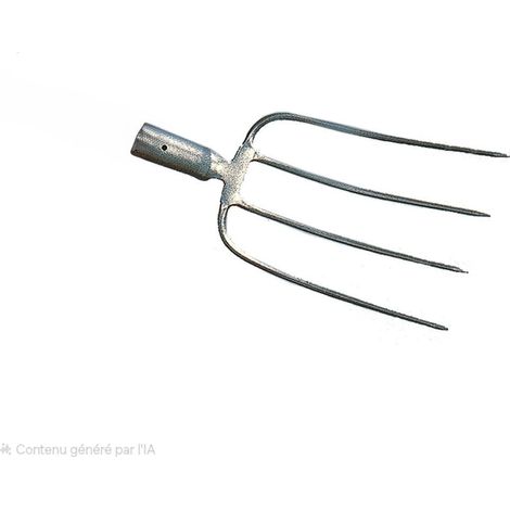 MERMIER Fourche à fumier 4 dents 30cm sans manche
