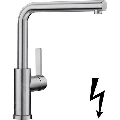 Blanco Lanora F - Mitigeur d'évier, sous fenêtre, inox brossé 526181 (1/6)