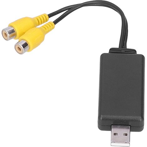 Adaptateur Câble Convertisseur Vidéo Auto pour Autoradio Android TS7 TS9 TS10 FYT8210 3560DH, Connecteur DVD Player, Interface Audio/Vidéo Voiture (1/5)
