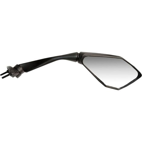 Espejo Emgo 2025/02 para Kawasaki Z 1000 SX Ninja '14-'18, lado derecho (OEM: 56001-0260), color negro (diseño original). (1/2)