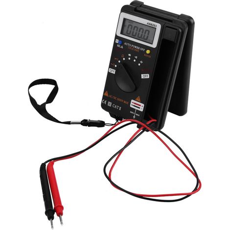 ANENG AN8203 Digitalmultimeter AC/DC-Voltmeter Ohmmeter LCD-Anzeige 4000 Counts (1/5)