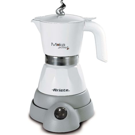 Machine à café Ariete Moka Aroma 1358 blanche 400 watts