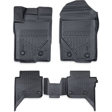 4-teiliges Set 3D-Gummimatten für den Innenraum Erpassan - VW AMAROK 2022+