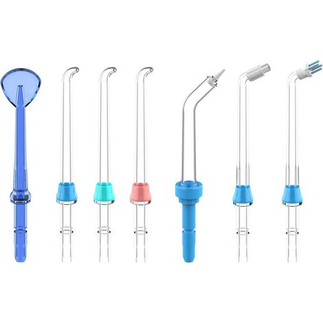 Rechange pour hydropulseur, têtes de Rechange pour Nettoyeur de Dents d'eau compatibles avec FC165, FC168, FC169, FC166, FC163, FC162, FC188, FC288 (1/5)