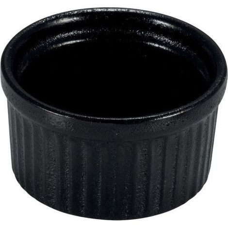 Le Coq Rupis Stampo soufflè set 6 stoneware Nero Ø 6 (1/2)