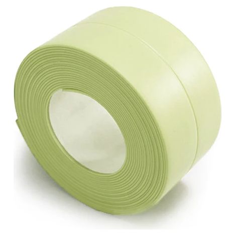 PVC étanche autocollant mural auto-adhésif évier poêle fissure bande cuisine salle de bain baignoire coin mastic ruban étanche vert 320x3.8cm