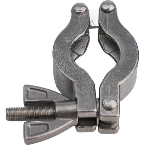 2PCS 304 accessoires de pompe de pince à vide KF16 KF25 KF40 KF50 en acier pour les tuyaux sanitaires (KF50)