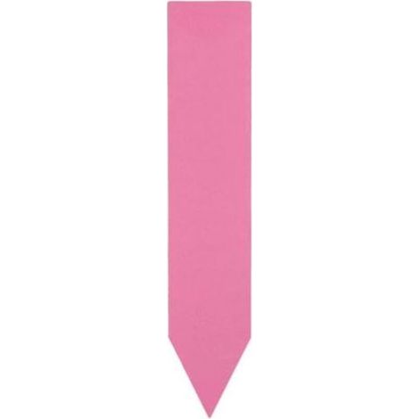 Pair Étiquettes de plantes en plastique imperméables, marqueurs de pots de graines, étiquettes de tas de graines de pépinière, drapeaux de classification des plantes (rose) (1/5)