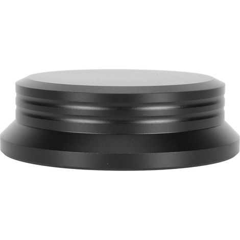 Stabilisateur de disque HiFi en alliage d'aluminium, universel, pour platine vinyle, noir