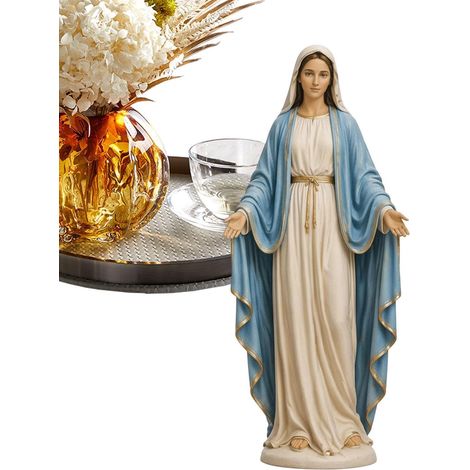 Statue de Marie Sculpture catholique décorative Figure la Vierge pour l'église , cathédrale , le san
