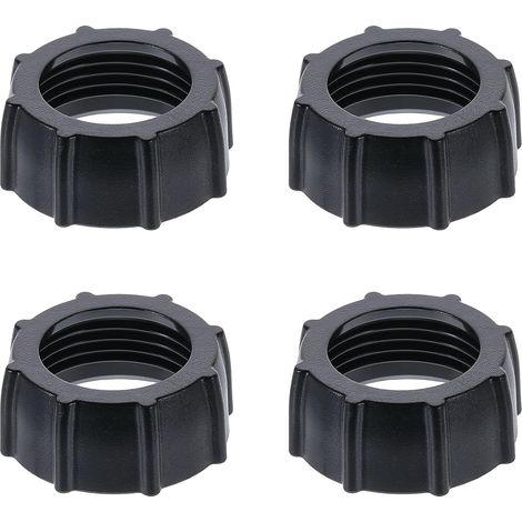 Soporte para teléfono de coche de 4 piezas, repuestos, tuercas de fijación, tornillos de repuesto, tuerca de 17 mm, adaptador de fijación de bola, soporte de cabeza, anillo, cargador DVR (1/5)