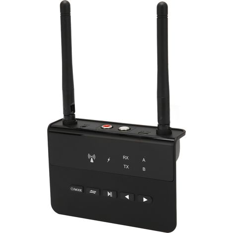 Émetteur-récepteur Bluetooth avec ports AUX 3,5 mm et RCA, adaptateur Bluetooth 5.2 2 en 1 AptX à faible latence pour TV et voiture. (1/5)