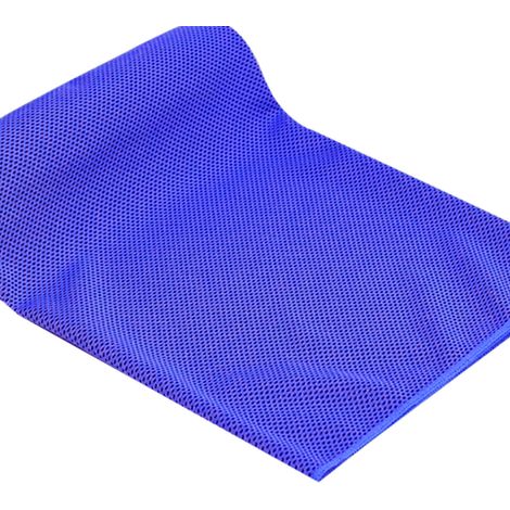 Serviette rafraîchissante, résistante aux couleurs, légère, douce et respirante, idéale pour le yoga, le sport, la course à pied, la salle de sport et le fitness. Bleu royal, 30 x 90 cm. (1/5)
