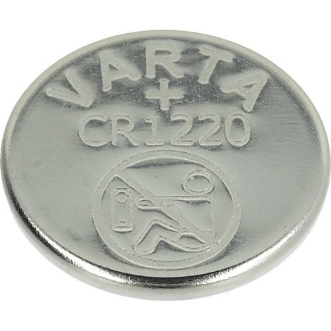 Pile-bouton lithium CR1220 3V