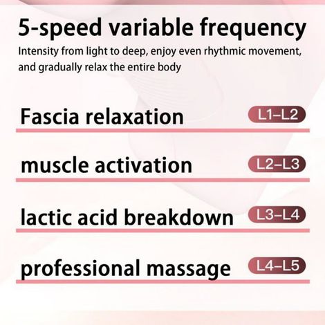 Anneau de massage vibrant amincissant, 3 modes 5 niveaux, détente jambes, ventre, nœuds musculaires (1/5)