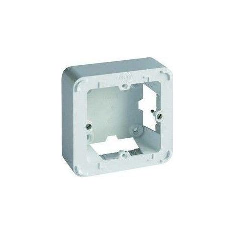 Aufputzsockel für 1 Element weiß SOLERA 6833
