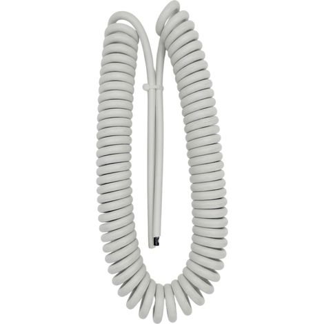 Cable Extensible Espiral 2x0,75mm - Prolongación Manguera Rizada 5m