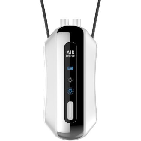 Purificateur d'air Ionizer ,Purificateur d'Air Personnel Rechargeable - Portable - Générateur d'Ions Négatifs - Efficace Contre les Germes et les Allergènes (1/4)