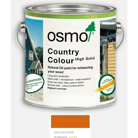Osmo Country Colour - Light Ochre - Sample 5ml