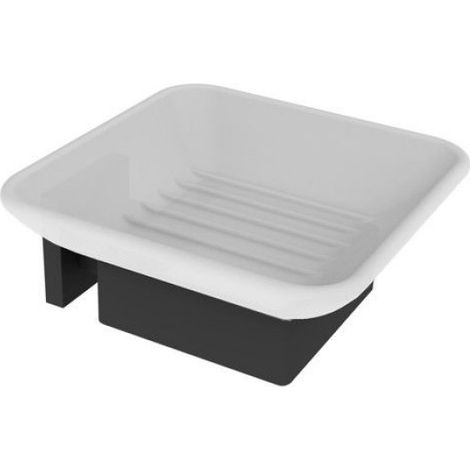 PORTE SAVON LOFT GAME NOIR MAT A FIXER