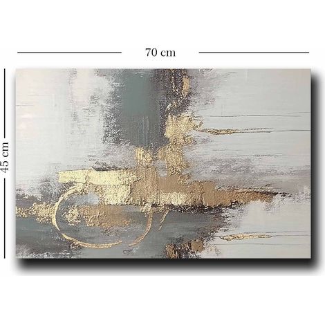 Decorazione artistica da parete con stampa su tela Painting Multicolore (1/4)