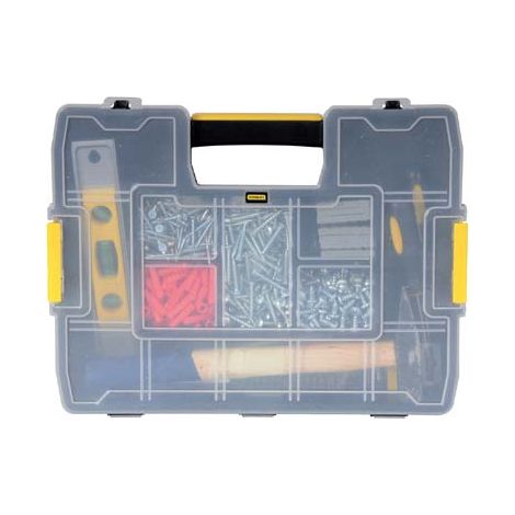 ORGANIZER PORTAMINUTERIA SORT MASTER JR STANLEY  SCOMPARTI REGOLABILI MM 370X292 H.MM 67 197483