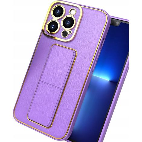 Nuova custodia Kickstand per iPhone 13 Pro, colore viola. (1/5)