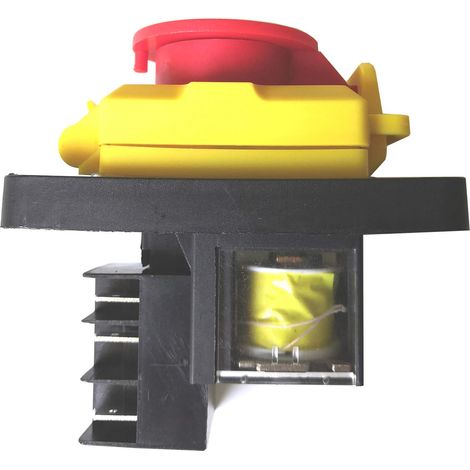 Interrupteur à bouton-poussoir industriel marche/arrêt KJD12-14 250 V à 6 broches pour perceuse-scie (1/5)