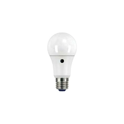 LAMPADA LED GOCCIA OPALE CON SENSORE CREPUSCOLARE E27- - 10w - 2700  °K calda - 1060 lm - 60x120h - 2 blister AIRAM