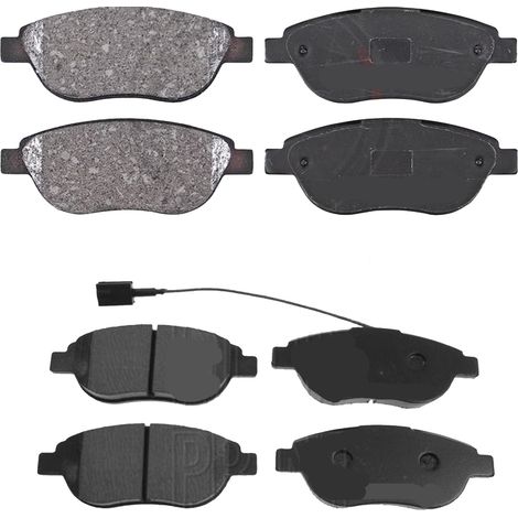 KIT PASTIGLIE FRENO ANTERIORI E POSTERIORI compatibile con BMW 8 (G14,G15,F91,F92) / PASTIGLIE FRENANTI AUTO OEM P06099 P06106,P06101 P06109 / SOSTITUZIONE DIRETTA / BASSA POLVERE / SILENZIOSO