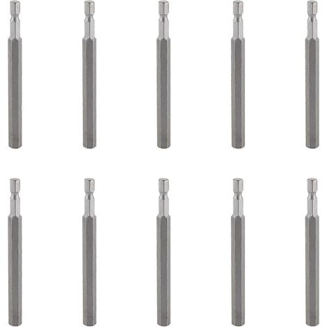 8-teiliges Set elektrischer Schraubendreher-Bits, Ersatz-Sechskant-Steckschlüssel, starkes magnetisches Zubehör, 8 mm