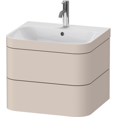 Duravit Happy D.2 Plus c-bonded Set suspendu, 575x490mm, 2