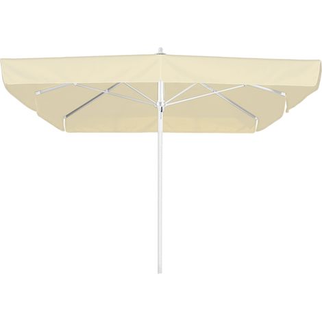 Schneider Sonnenschirm Quadro natur 300 x 300 cm Marktschirm (1/4)