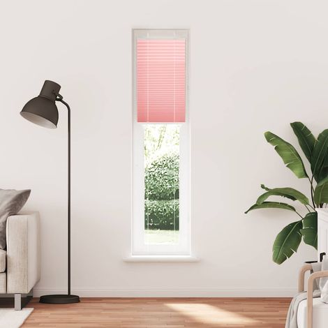 Maison Exclusive - Tenda Plissettata Rosa 40x200 cm Larghezza Tessuto 39,4 cm